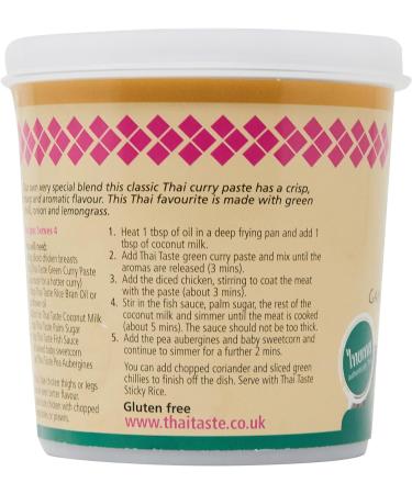 Thai Taste Green Curry Paste 400g | Authentic Green Curry 400g | Pack of 1 - Buy Online on GoSupps.com