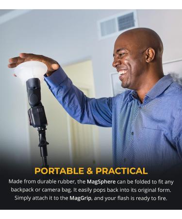 MagMod MagSphere - Versatile and Effective Flash Diffuser Modifier - Buy Online on GoSupps.com