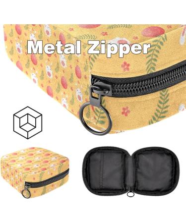 Flamingo Women's Zipper Bag - Large Menstrual Cup Storage for Period Inserts Panty Liners & Tampons - Multicolored Bag for Girls & Women - Buy Online on GoSupps.com