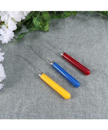 Healifty Jeans Button 3pcs Wire Gripper Button Hook Button Assist Device Snap Hooks Button Coat Thread Clamp - Buy Online on GoSupps.com