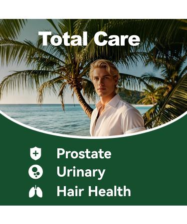 All-in-1 Saw Palmetto Supplements Vegan USA Made 180 Capsules 60 Count (Pack of 3) - Buy Online on GoSupps.com