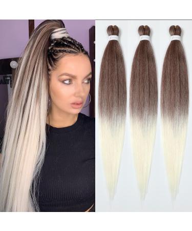 Easy braid anticipated S braids 20 inch 3-packs hair for braid KanCalon Braided hair art hair for braiding braids extensions hair extensions (20 inch 30-613#) 50.8cm-20 inches (3 Series Pack) 30-613# - Buy Online on GoSupps.com