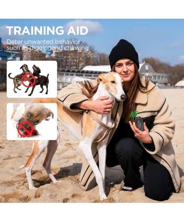 Antibell Device for Dogs - Rechargeable Waterproof Ultrasound Defense | 25 KHz with 5m Radius for Small Medium Dogs - Perfect for Joggers - Buy Online on GoSupps.com