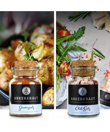 Anchor Herb Spice Set - 12 Premium Spices for Delicious Cooking & Grilling | Quick & Easy Preparation for Meat & Vegetables - Best of Anchor Herb 2 - Buy Online on GoSupps.com