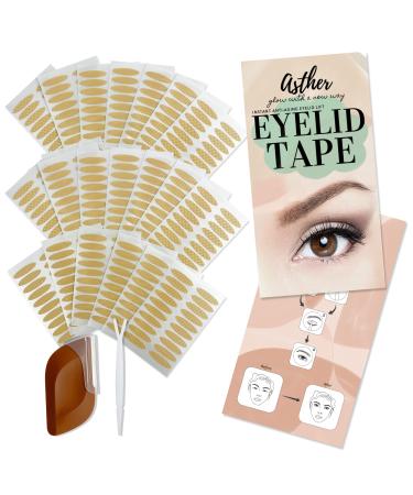 600 Eyelid Tape Natural Invisible Single Side Look Younger Instantly, Eyelid Lifter Strips For Hooded Eyes Invisible, Lifts and Defines Droopy, Sagging, Eye Lid Lifters For A Youthful Look