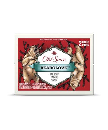 Buy Old Spice Wild Collection Bearglove Men's Bar Soap - 2 Count | International Shipping Available - Buy Online on GoSupps.com