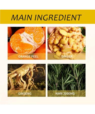 Hair Growth Essence Oil Natural Hair Density Essential Oil Ginger Hair Regrowth Essence Nourishes Repair Dry Damaged Hair - Buy Online on GoSupps.com