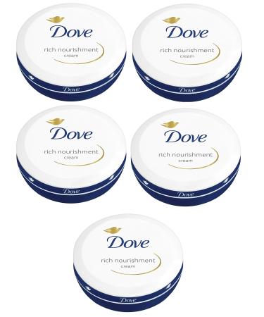 Dove Rich Nourishing Cream 75ml Pack of 5
