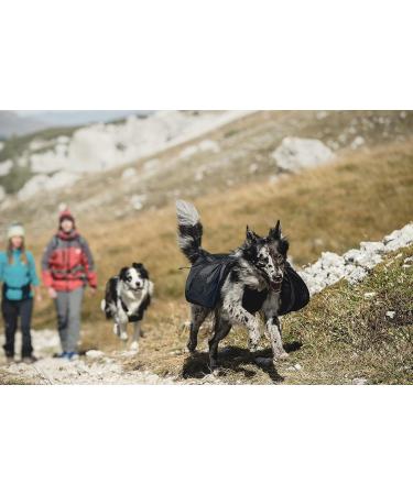 Hurtta Trail Pack Dog Backpack Raven - Medium (30-38 in, 40-80 lbs) - Buy Online on GoSupps.com