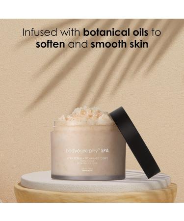 Buy Bodyography Spa Sugar & Sea Salt Body Scrub - Ultra Hydrating Exfoliating Body Scrub for Smooth Skin | International Shipping Available - Buy Online on GoSupps.com