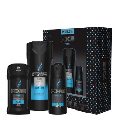 AXE Phoenix 4 Piece Gift Set - Premium International Shipping | Perfect Gift for Him - Buy Online on GoSupps.com