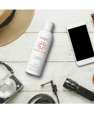 Buy Kaya Skin Clinic Soothing Cleansing Gel 200ml - Gentle Cleanser for All Skin Types | International Shipping Available - Buy Online on GoSupps.com