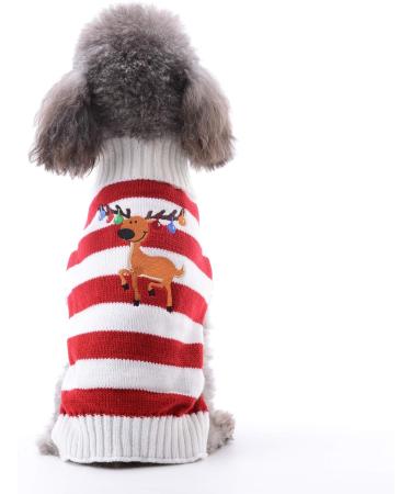 Shop Stylish Christmas Dog Costumes & Winter Sweaters - Abrrlo Pet Fashion (XS Kitz C1) - Buy Online on GoSupps.com