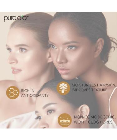 PURA D'OR 16 Oz ORGANIC Sunflower Seed Oil - 100% Pure & Natural USDA Certified Cold Pressed Carrier Oil For DIY Beauty - Unscented Hexane Free Liquid Moisturizer - Face Skin & Hair - Men & Women - Buy Online on GoSupps.com