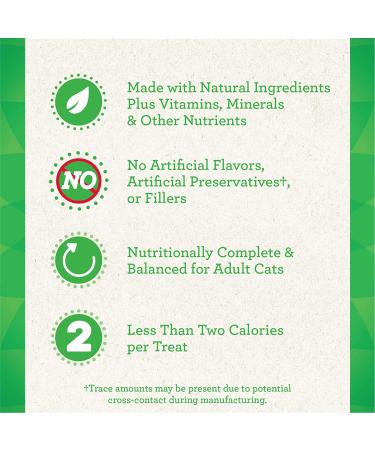 Greenies Feline SMARTBITES Healthy Indoor Chicken & Tuna | All Bag Sizes | 1 lb Pack | Tuna Flavors - Buy Online on GoSupps.com