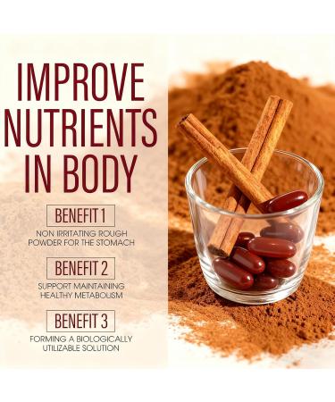 AMUA Lirae Extra Strength Cinnamon Supplements Ceylon Cinnamon 7 200mg Equivalent | 200 Softgels with MCT Oil | Highly Bioavailable Herbal Extract | Non-GMO Gluten Free(1PCS) - Buy Online on GoSupps.com