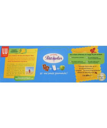 LU Petit Ecolier Biscuits Milk Chocolate 150 g - Pack of 7 - Buy Online on GoSupps.com