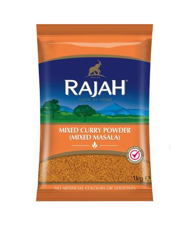 Rajah Spices Mixed Curry Powder | Masala | Curry Powder | (1kg) 1 kg (Pack of 1) - Buy Online on GoSupps.com