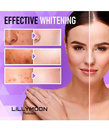 LILYMOON Glutathione Skin Lightening Pills with Vitamin C - Whitening Formula for Dark Spot Remover - Made in USA - Buy Online on GoSupps.com