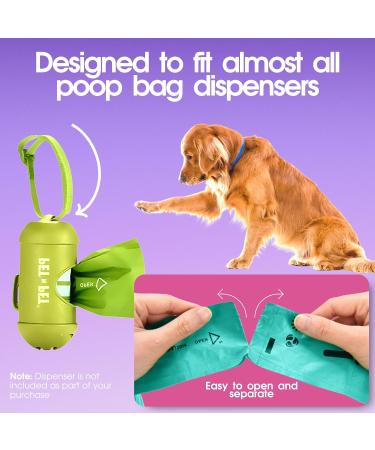 Dog Poo Bags Biodegradable Scented - 270 Ct 18 Rolls Dog Bags Poop USDA Cert 38% Biobased Thick Leakproof Poop Bags for Any Dog Breeds Doggy Poop Bags for Poo Bag Dispenser Cat Poo Bags 1 count (Pack of 270) Lavender Scented - Buy Online on GoSupps.com