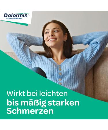 Dolormin Painkillers Relieve Pain & Fever Fast | Headaches Toothaches Period Pain 30 Tablets - Buy Online Internationally - Buy Online on GoSupps.com