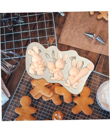 OUNONA 1pc Easter Egg Bunny Mold Silicone Treat Easter Cake Mold Animal Cake Molds Cake Decor Easter Rabbit Silicone Molds Easter Silicone Mould Food Grade Silicone Candy Clay - Buy Online on GoSupps.com