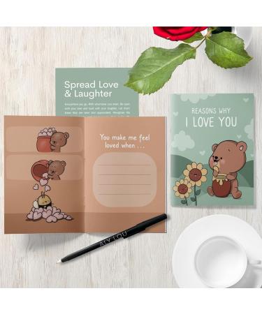 Anniversary Birthday Gift For Boyfriend Girlfriend Husband Wife Mom Dad Personalized Gift for Him Her Reasons Why I Love You (Fill In The Blanks - Reasons Why I Love You) - Buy Online on GoSupps.com