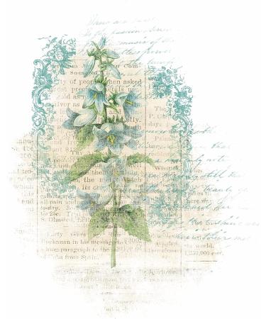 Flower Overlay Rice Paper - 8x10.5 inch, 6 Different Printed Images, 30gsm Mulberry Paper for Decoupage Crafts - Buy Online on GoSupps.com