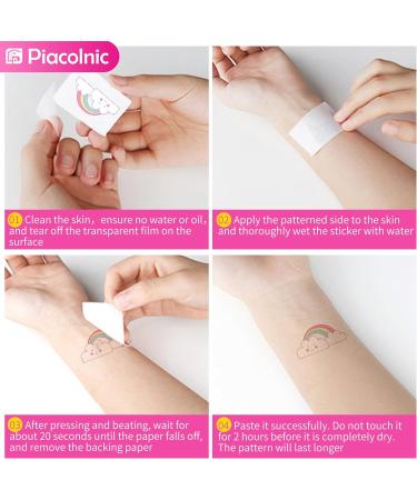 Temporary Tattoos for Women 12 Sheets 100+ Removable Adult Fake Tattoos Long Lasting Waterproof Tattoos Sticker Butterfly Feather Lace Moon Dreamcatcher Valentine's Day Party Supplies Body Art - Buy Online on GoSupps.com