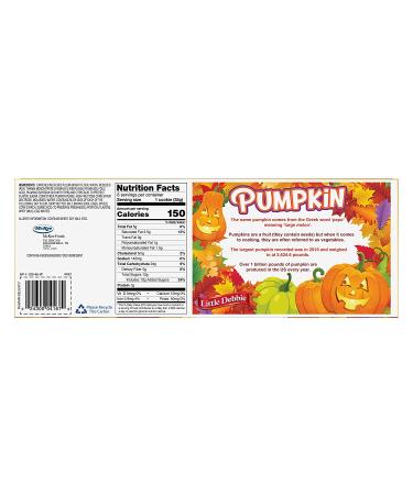 Little Debbie Pumpkin Delights Cookies - Pumpkin Spice Flavor - 9.96 Ounce - Buy Online on GoSupps.com