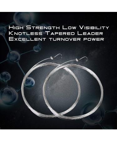 MAXIMUMCATCH Fly Leader 5 Pack - Transparent Tapered Leaders 7.5/9/12/15ft 0X-7X for Fly Fishing - Buy Online on GoSupps.com