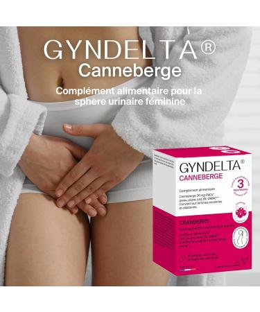 Gyndelta 36 mg Canneberge | Sph re urinaire f minine | Extrait total de cranberry dos en PACs | 90 g lules v g tales | Cure de 3 mois | Sans OGM | Fabriqu en France | Laboratoire CCD 90 unit (Lot de 1) - Buy Online on GoSupps.com