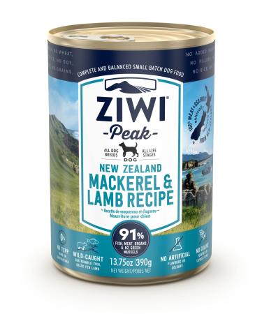 ZiwiPeak ZPCDM0390C-US Makerel & Lamb Pet Food 13.75 oz