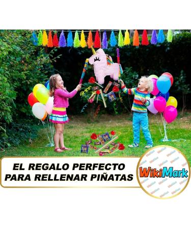  WikiMark Large Bucket Containing Over 200 WikiMark Allergen-Free Sweets. For Birthdays Halloween Christmas. Gluten and Dairy Free. Over 1.5 kg of Sweets (Includes Strawberry Strips) - Buy Online on GoSupps.com