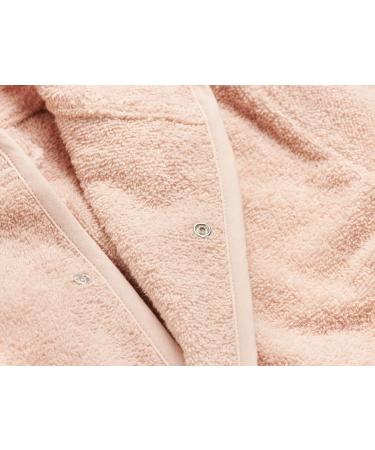 Jollein Baby Bathrobe for 1-2 Years - Soft Ash Green & Pink for 12-24 Months | International Shipping Available - Buy Online on GoSupps.com