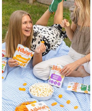 Whisps Parmesan Cheese Crisps 9.5 oz - Delicious Low-Carb Snack - Buy Online on GoSupps.com