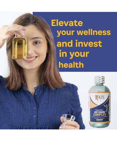 Synerplex MitoMin Complex Liquid Mineral Supplement Easy to-Use Formula for Everyday Wellness - Essential Macro & Trace Minerals - Buy Online on GoSupps.com