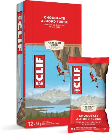 CLIF BAR - Energy Bars - Chocolate Almond Fudge Packaging May Vary & CLIF BAR - Energy Bars - Crunchy Peanut Butter - (68 Gram Protein Bars 12 Count) Packaging May Vary - Buy Online on GoSupps.com