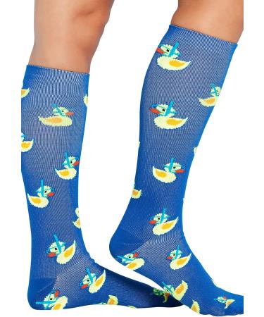 Cherokee Printsupport Women's 12 mmHg Support Socks | Comfort & Style in Rubber Duck Design - International Shipping Available - Buy Online on GoSupps.com