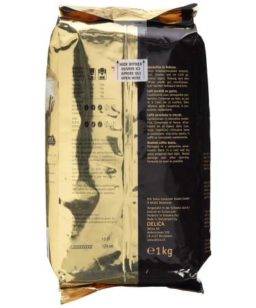 Sch mli Espresso Whole Coffee Beans 1kg - UTZ Certified Medium Roast - Strength 3/5 - International Shipping Available - Buy Online on GoSupps.com