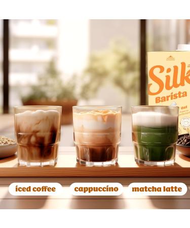 SILK Barista Oat Milk - Frothable - 6 Pack - 946ml - Plant-Based Beverage - Dairy-Free - Vegan - Shelf Stable - Non-GMO - Buy Online on GoSupps.com