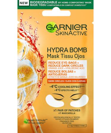 Garnier - SkinActive - Mascarilla de Ojos Anti-Fatiga