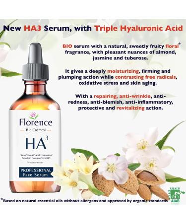 2.11 oz. Organic Hyaluronic Acid Serum for Face + Niacinamide B5 & Vitamin C. Vegan Skin Care Anti-Aging Moisturizer Face Serum for Hydrating Brightening Plump & Smooth All Skin Types - Buy Online on GoSupps.com