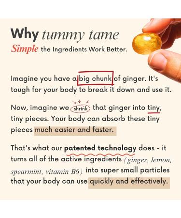 StomachBloom Tummy Tame Drops - Nausea Relief & Upset Stomach Support with Ginger Lemon & Spearmint | 28 Ct | International Shipping - Buy Online on GoSupps.com