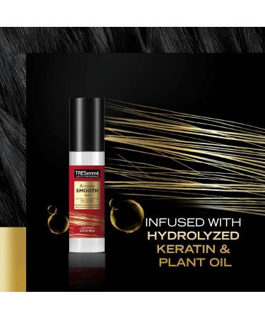 TRESemm Expert Keratin Smooth Hair Care Set - Heat Protection Spray Shine Serum with Marula Oil and Thermal Leave-in Spray Anti-Frizz Products (3 Piece Set) - Buy Online on GoSupps.com
