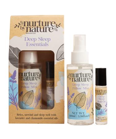 Lavender Pillow Mist 3.38 fl oz and Lavender Calm Roll On by Nurture by Nature | Aromatherapy | Sleep Gift for Women | Relaxing, Calming gift | Room Spray - Buy Online on GoSupps.com