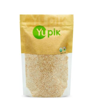 Yupik Organic Puffed Quinoa 200 g 6 Count Gluten-Free Non-GMO Kosher Vegan Unsalted Oil-Free Sugar-Free Popped Grains Light & Crispy Cereal Source of Fiber Ideal for Snacking & Baking 200 g (Pack of 6)