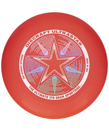 Discraft Ultra-Star 175g Ultimate Disc Bright Red