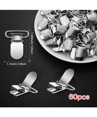 Clip fasteners for outlet straps