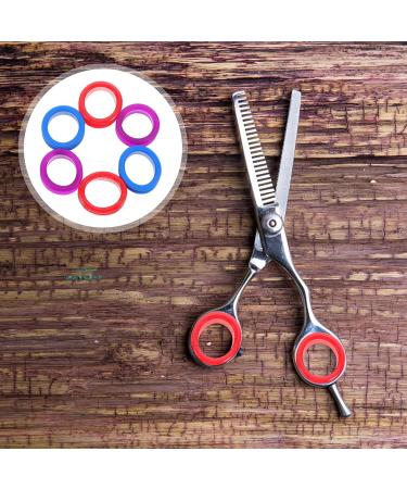 Beaupretty Finger Trap Scissors with Thumb Inserts | Slip-Resistant Silicone Fingering Accessories for Dog Care | 2-Pack in Various Colors - 3x2x1cm - Buy Online on GoSupps.com